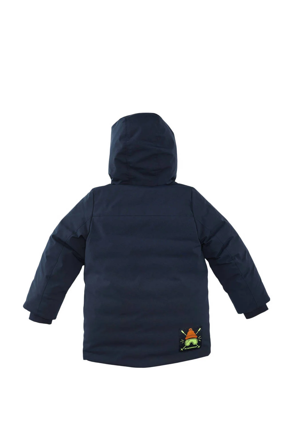 Z8 kids gewatteerde winterjas Leroy donkerblauw