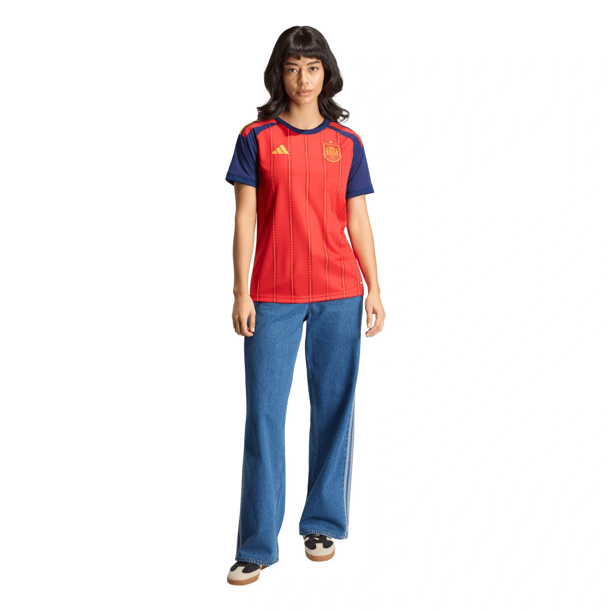Camisola adidas Espanha Primeiro Equipamento Mundial 2026 Mulher