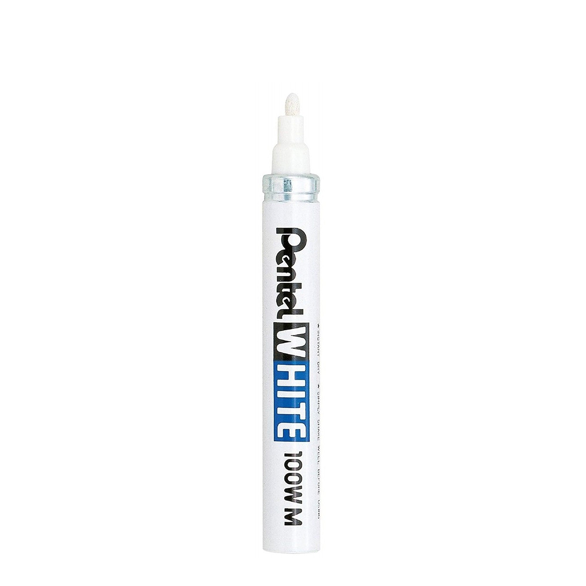 Pentel<br>x100wm permanent white marker 2,2 mm