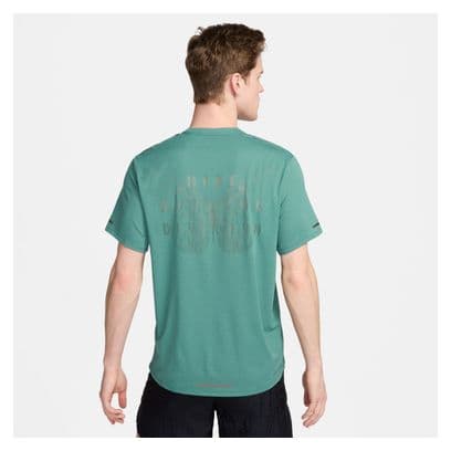 Maillot manches courtes Nike Running Division Vert Homme