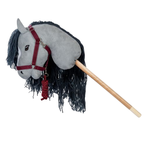 Steckenpferd Halfter und Führstrick Red