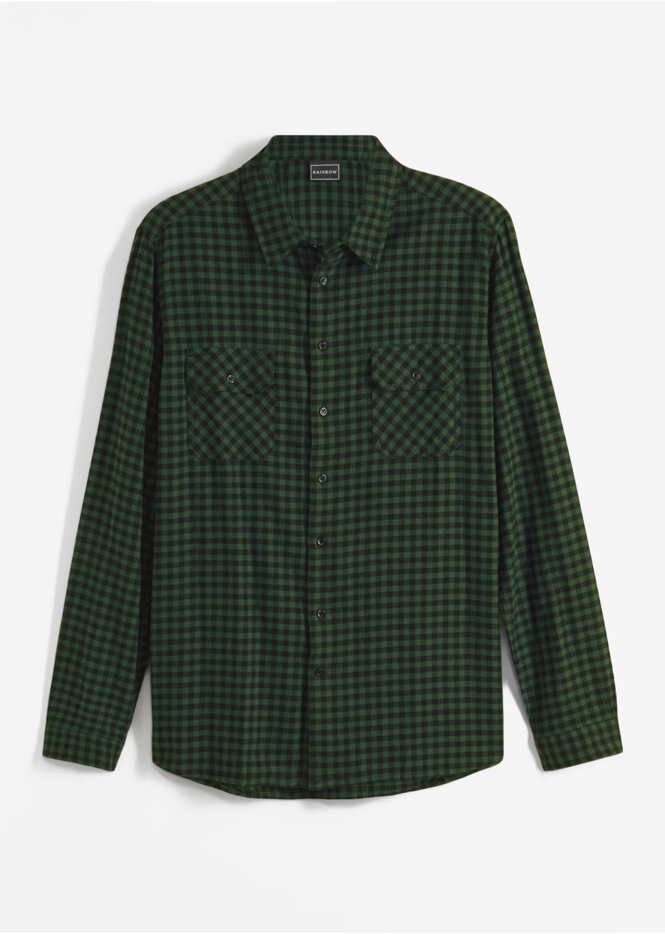 Chemise manches longues en flanelle, Slim Fit