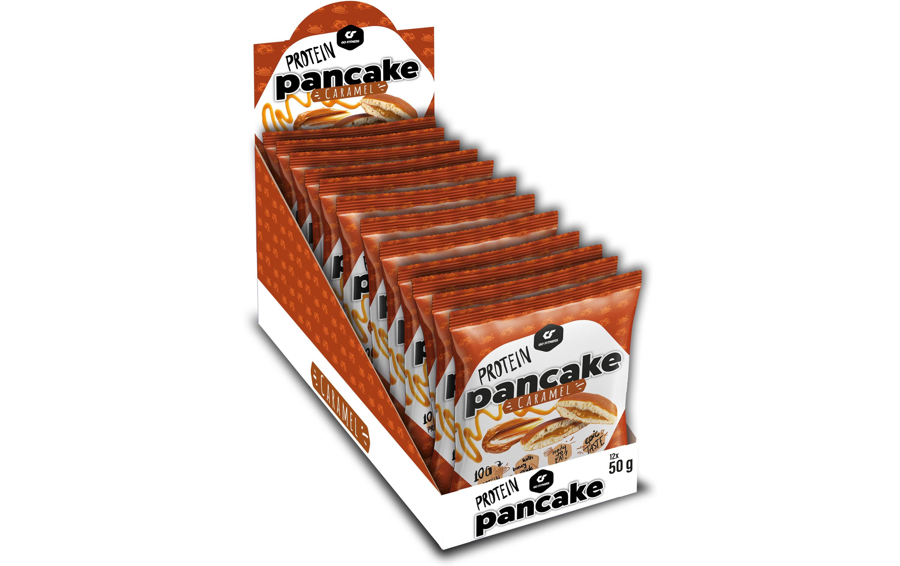 Nutrition Protein Pancake 12 x 50 g, CaramelProtein-Pfannkuchen