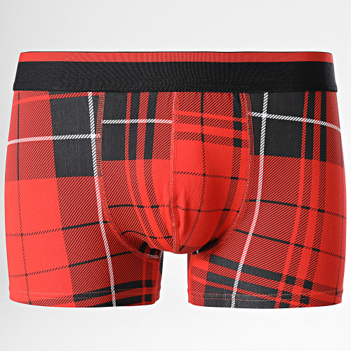 Lot De 3 Boxers X-Mas Rouge Bleu Marine Noir