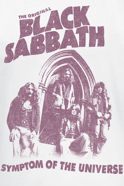 Symptom Of The Universe | Black Sabbath T-Shirt Manches courtes