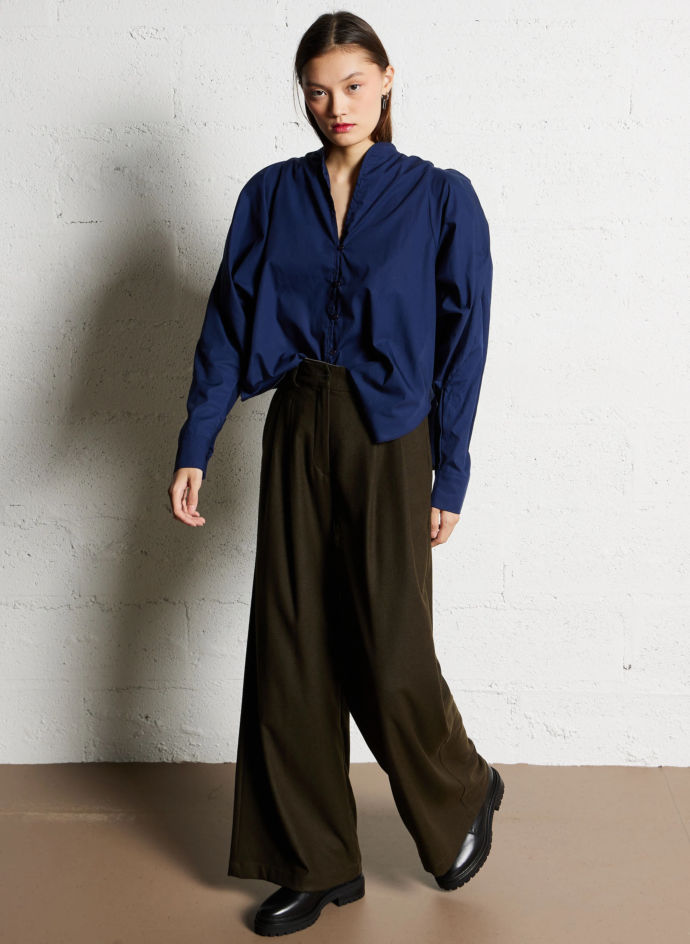 DASHA - Derbies en cuir| Noir