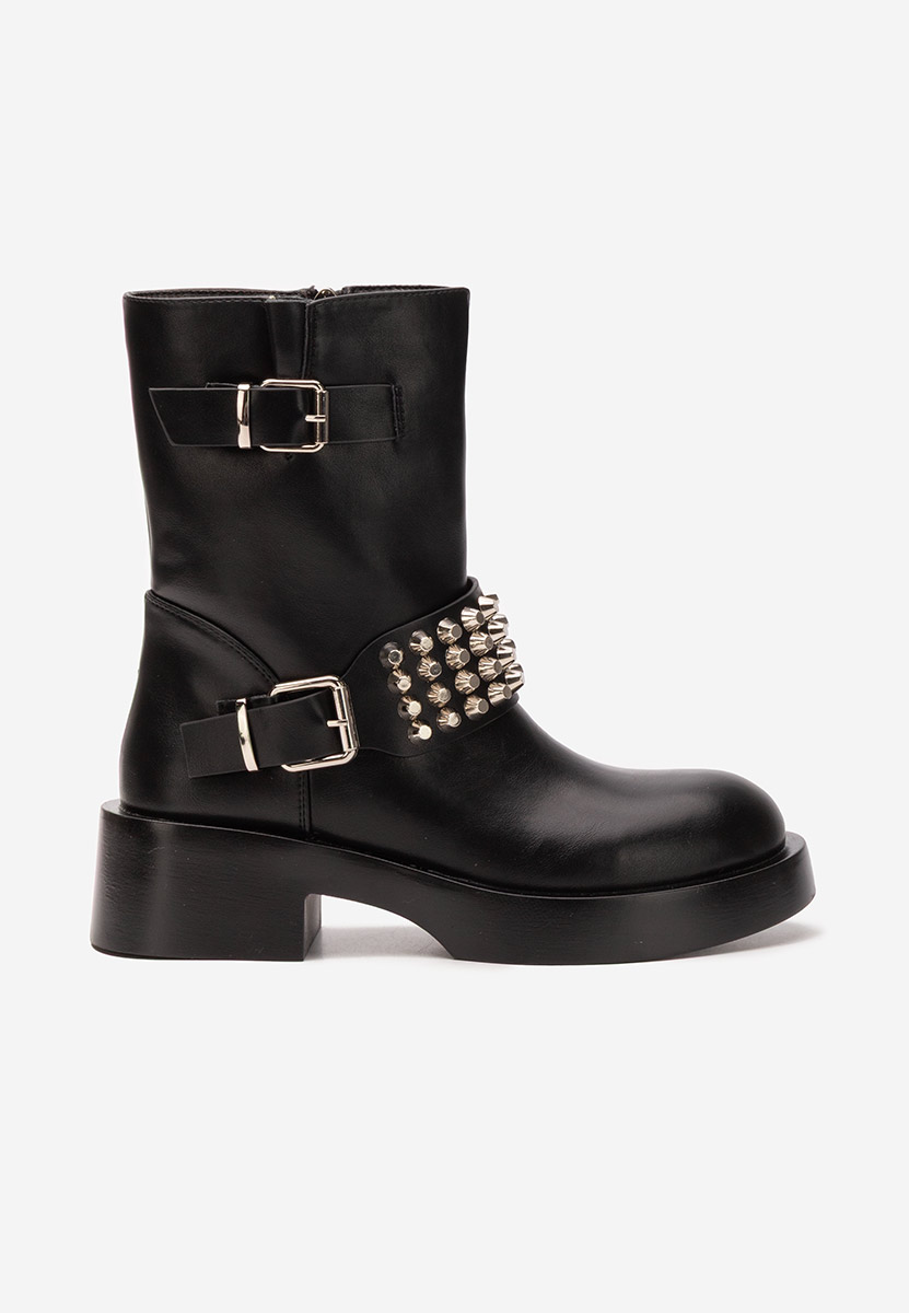 Bottines hautes femme noires Celiora