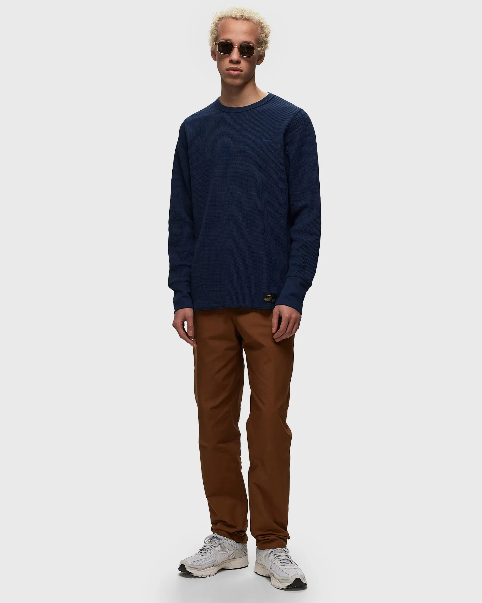 Nike Life Long-Sleeve Heavyweight Waffle Top