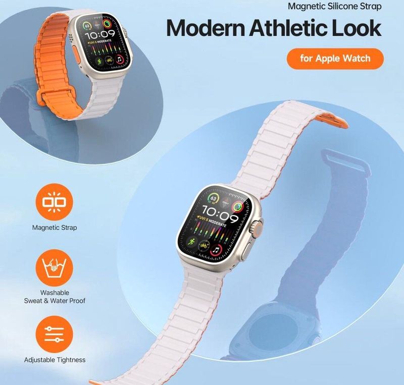 Ducis - Apple Watch Bandje - Siliconen - Zacht - Waterbestendig