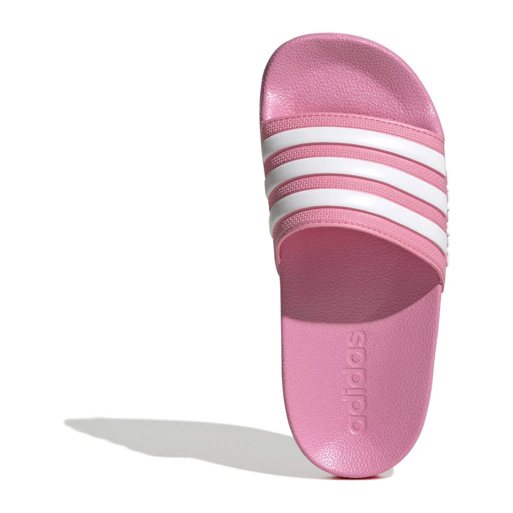 adidas Adilettebadslippers roze/wit