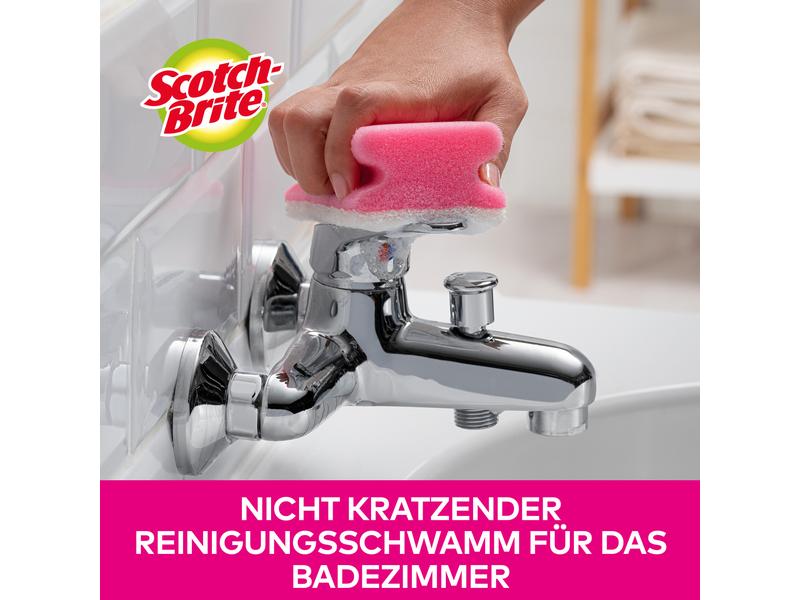 Scotch-Brite Schwamm Scotch-Brite Bad XXL 1 Stück Reinigungsschwamm für Ihr Bad von 3M