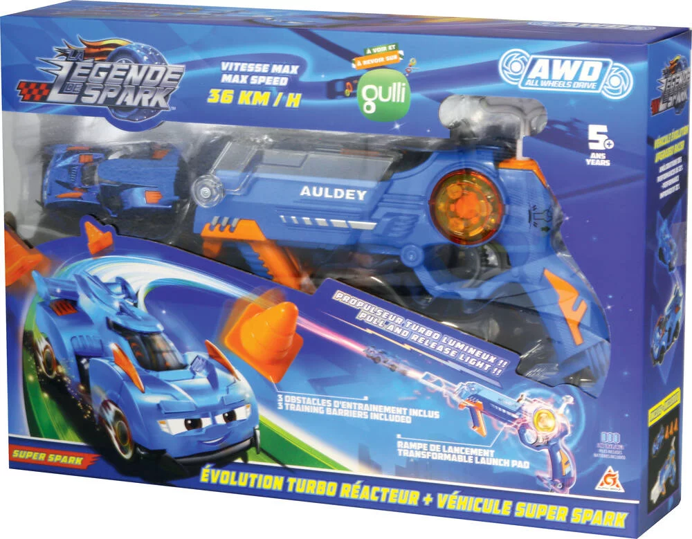 LA LEGENDE DE SPARK - COFFRET EVOLUTION SUPER SPARK
