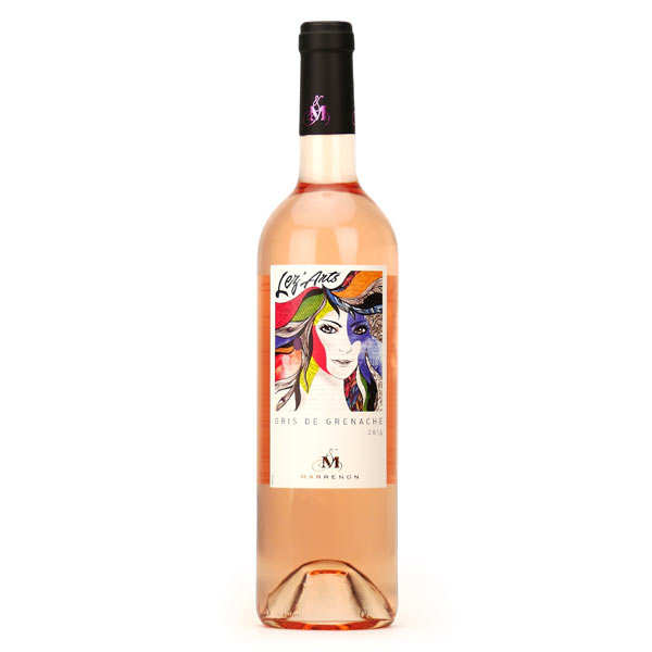 Lez'Arts vin rosé - IGP Méditerranée gris de grenache