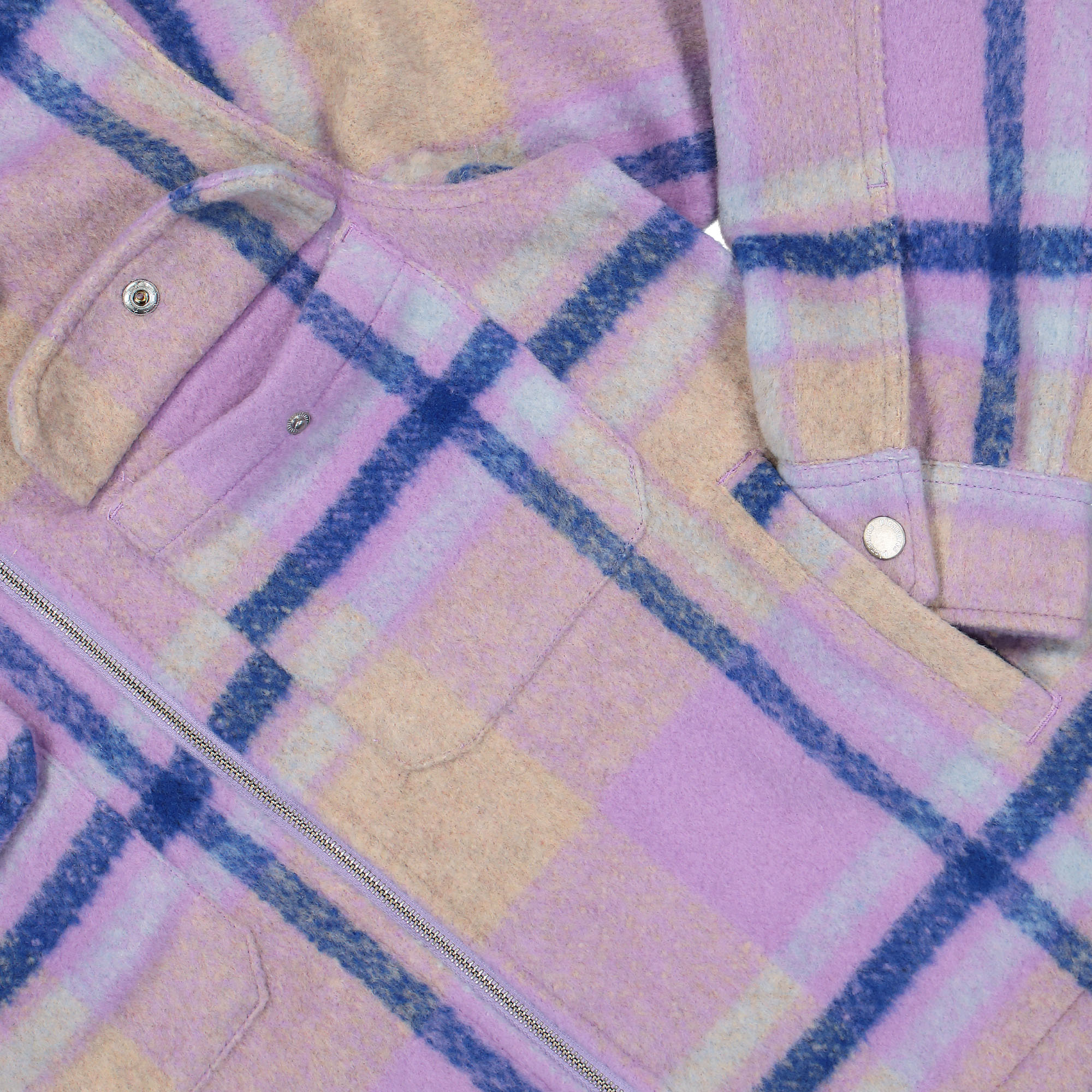 Pleasures<br>Folklore Plaid Work Jacket