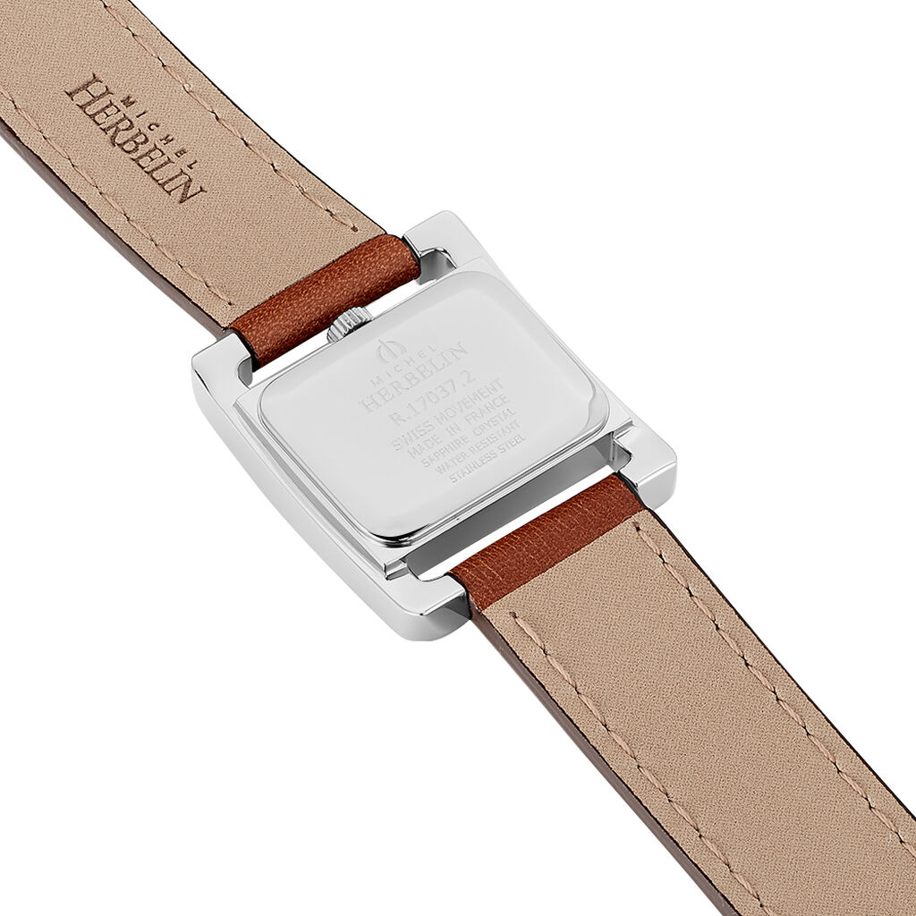 Montre Michel Herbelin 5em Avenue Blanc
