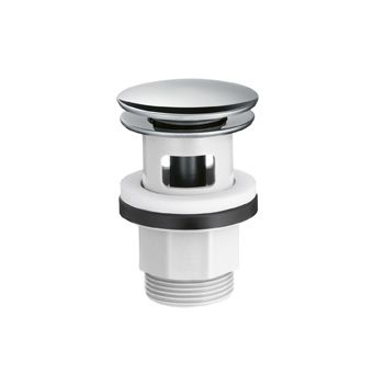 Hansgrohe push open afvoerplug kunststof