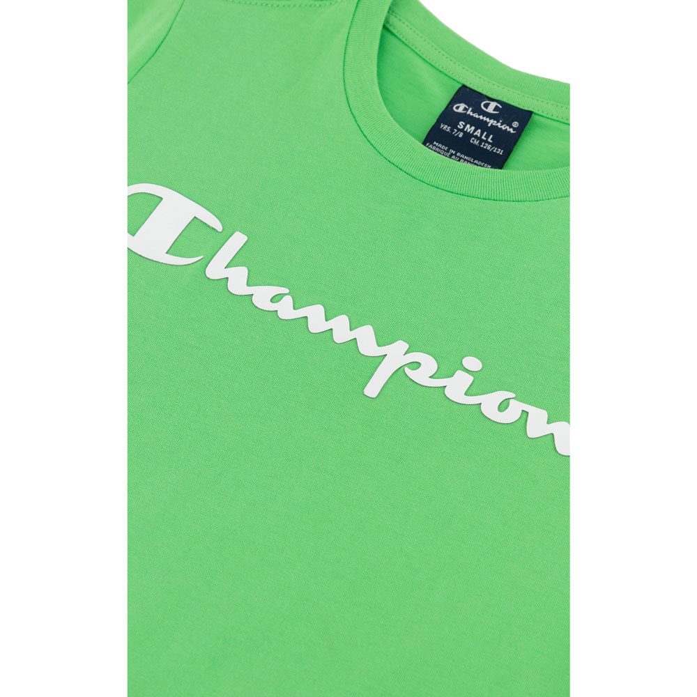 Champion Crewneck T-Shirt Jungen grün