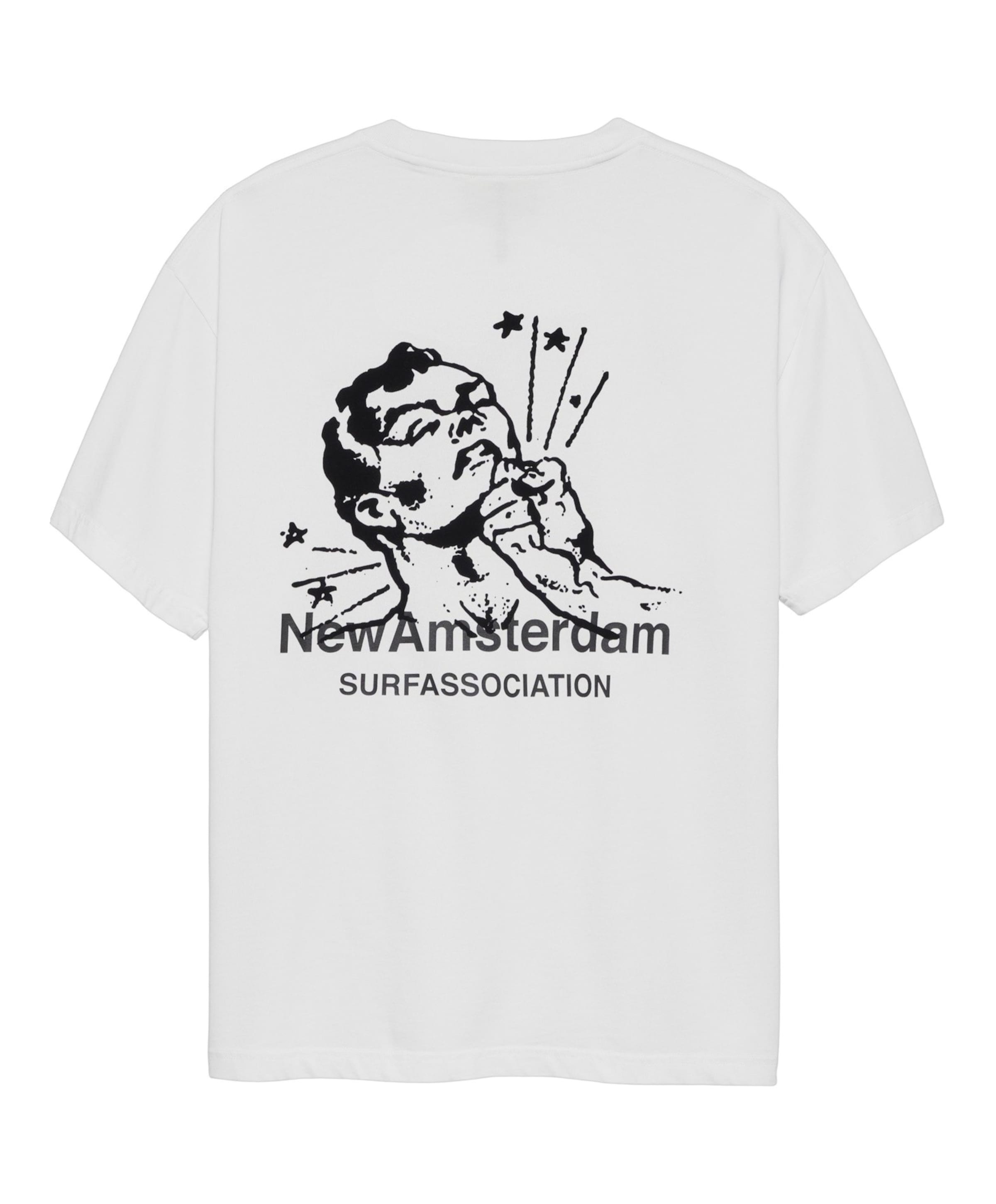 New Amsterdam Heren T-shirt wit