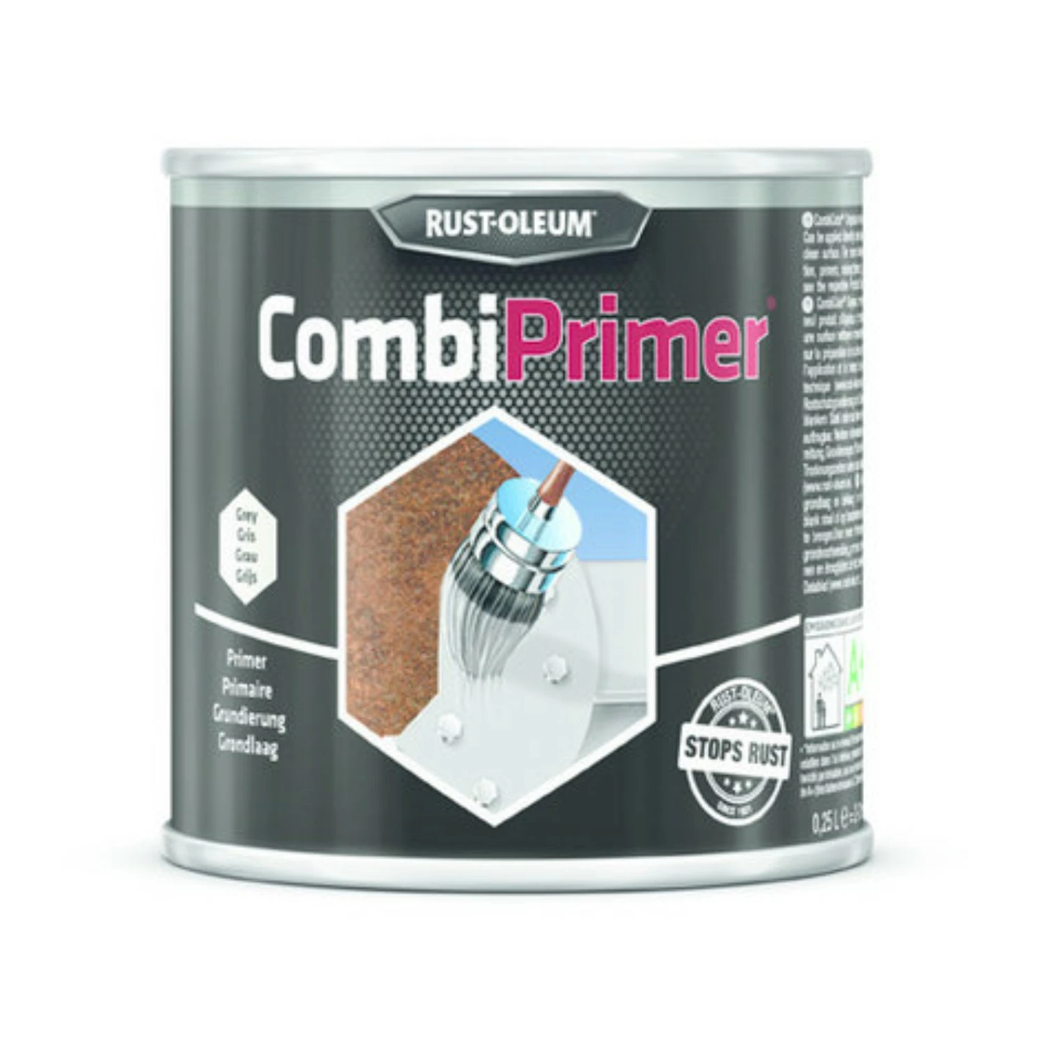 Rust-Oleum CombiPrimer Anti-Roest - grijs - 0,25L