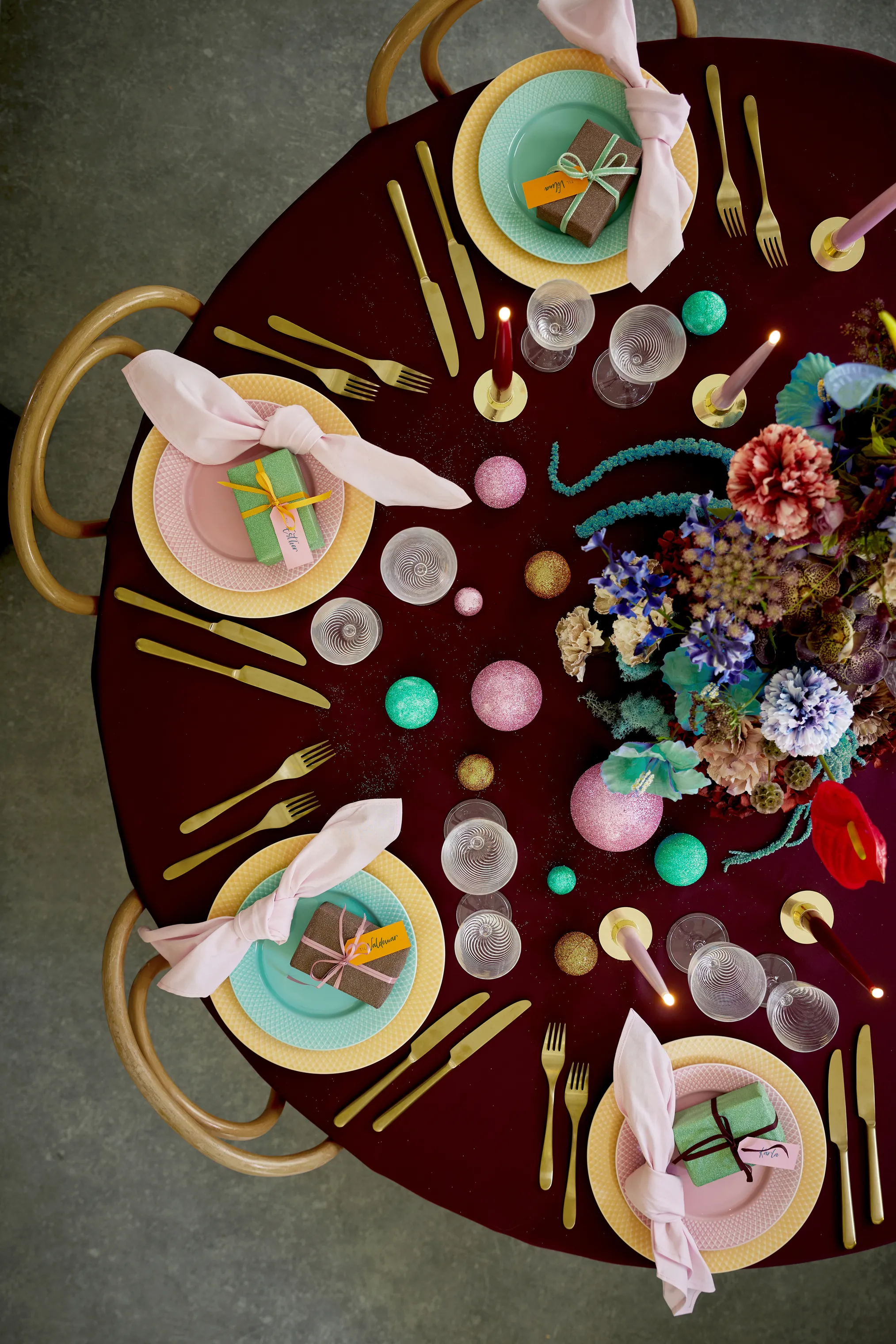 Lyngby Porcelæn Rhombe Color Frokosttallerken