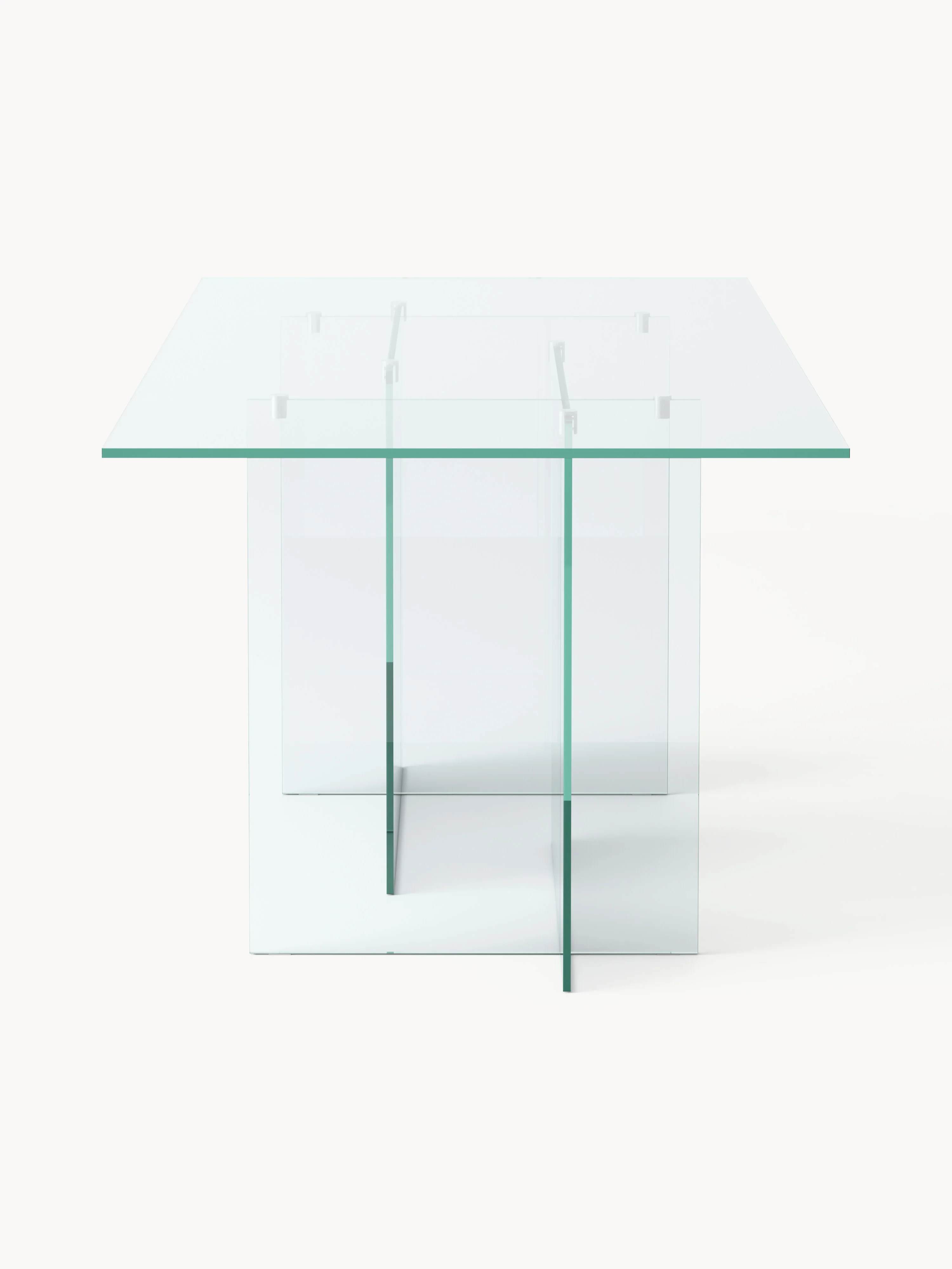 Glazen eettafel Anouk, in verschillende formaten