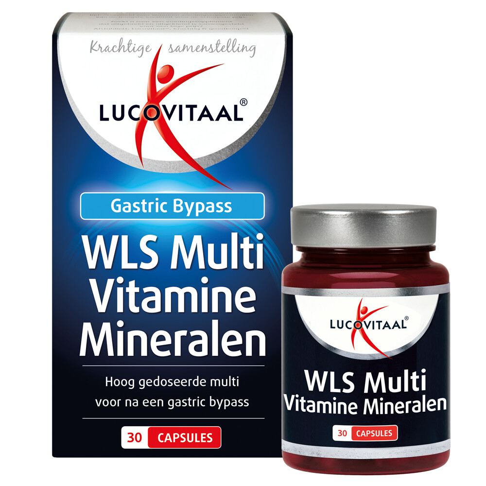 Lucovitaal WLS Multi Vitamine Mineralen Gastric Bypass30 capsules