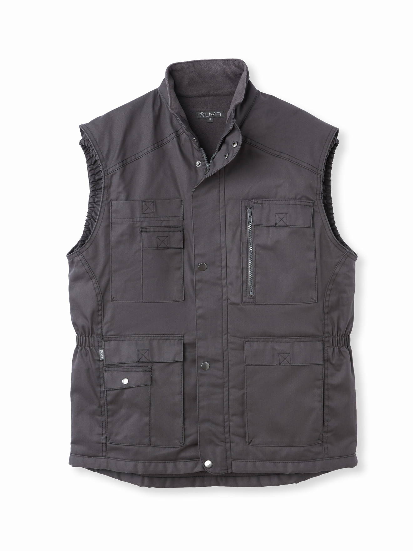 Blouson sans manches multipoches doublé