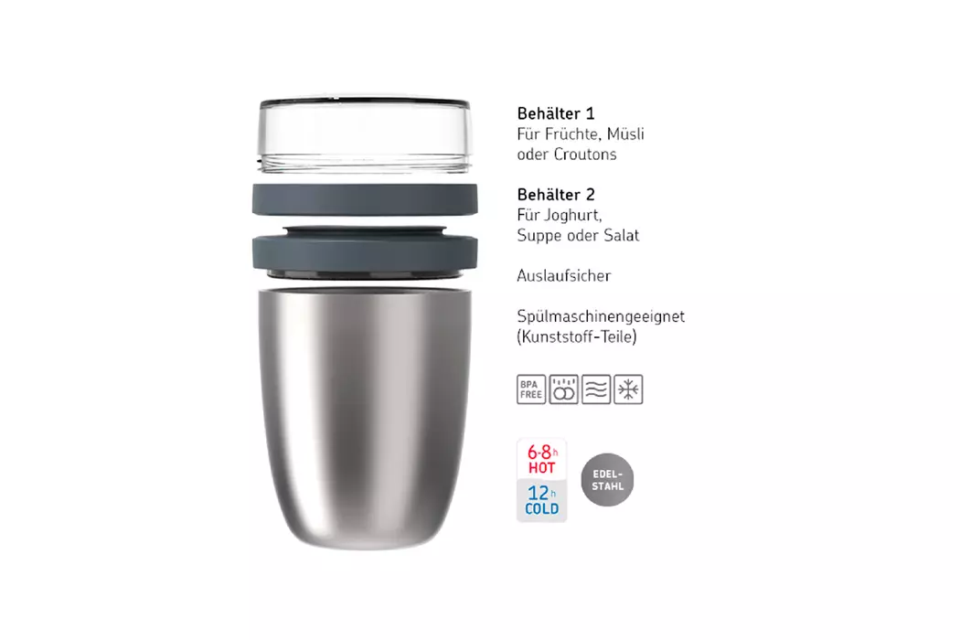 Lunchbox Thermo Ellipse 2tlg.