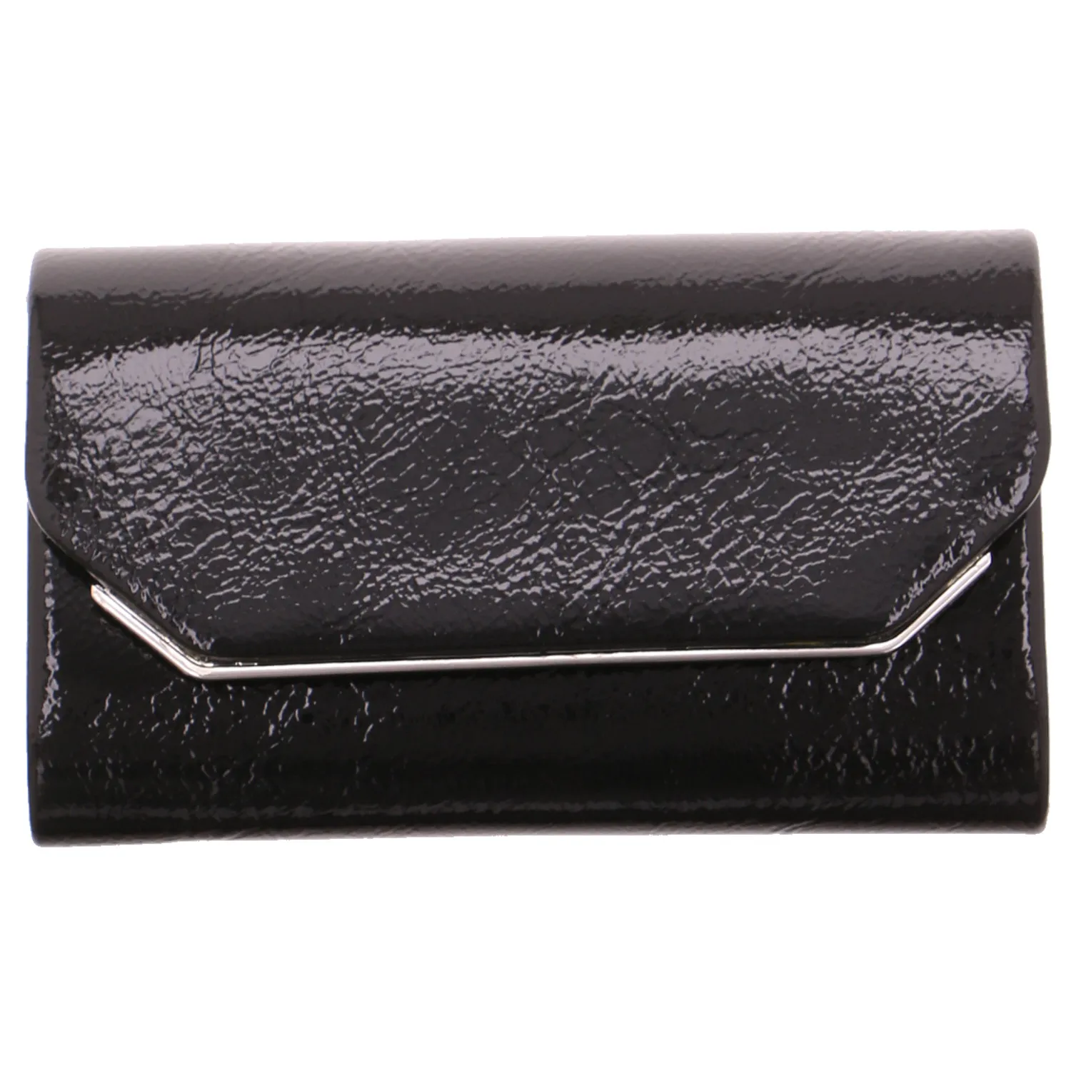 TAMARIS Clutch / Abendtasche Schwarz Lederimitat