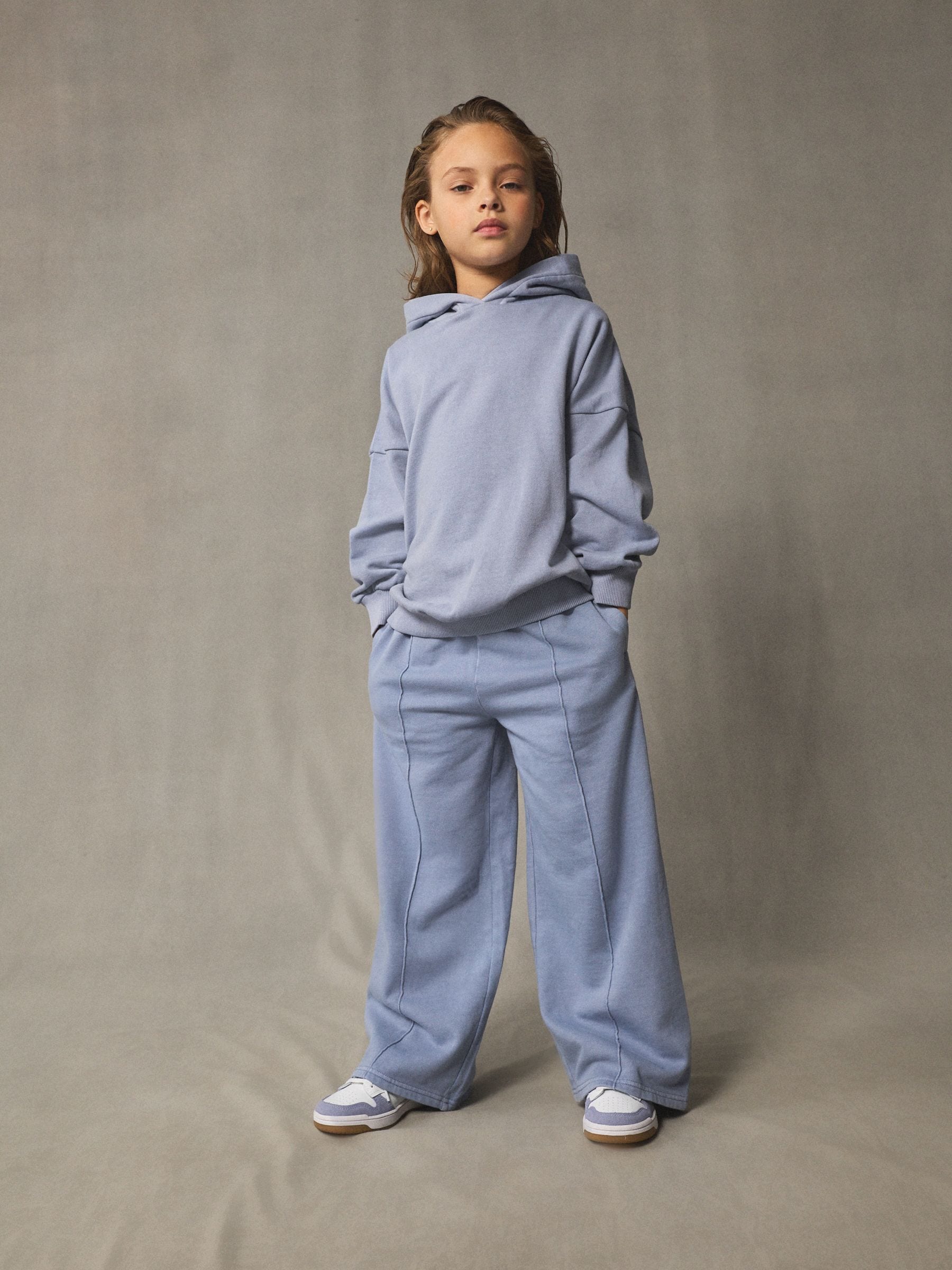 Blauw - Hoodie (3 - 16 jr)