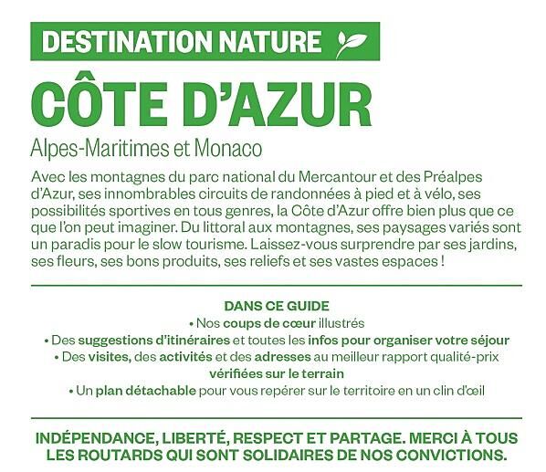 HACHETTE - ROUTARD COTE D'AZUR DESTINATION NATURE