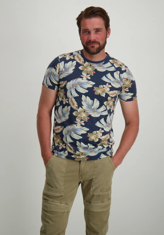 Petrol T-shirt M-1050-TSR655