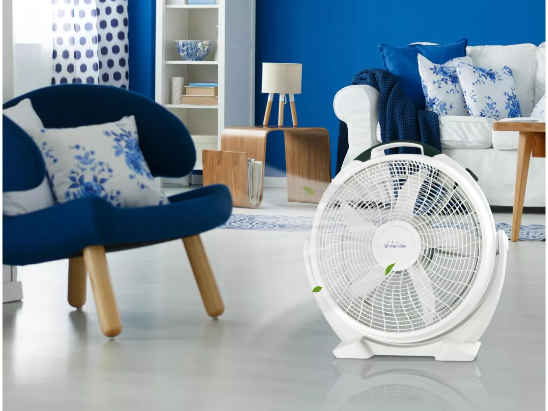 Ventilateur industriel 110W avec 5 pales et 3 vitesses