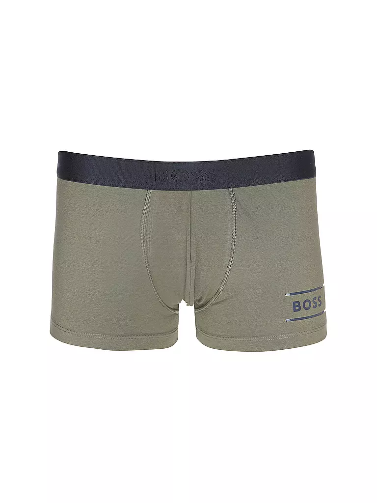 BOSS Pants open green dunkelgrün