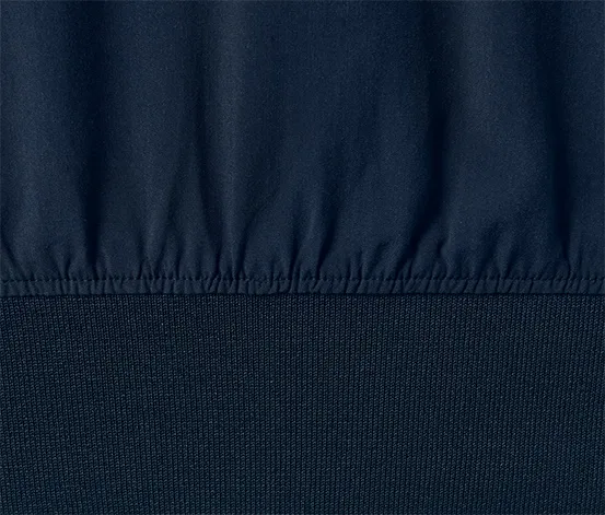 Bluse mit Rippbündchen