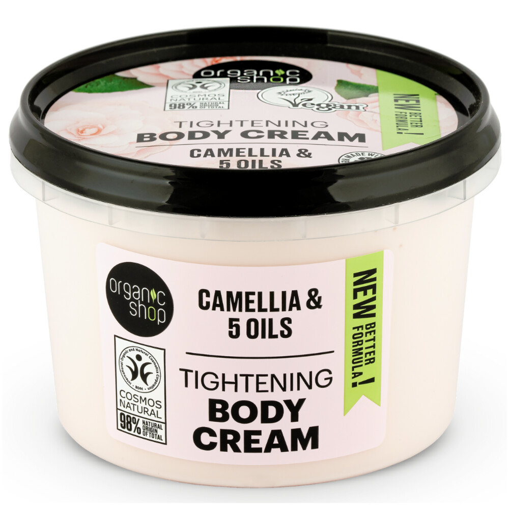 Organic Shop Tightening Bodycrème Camellia250 ml