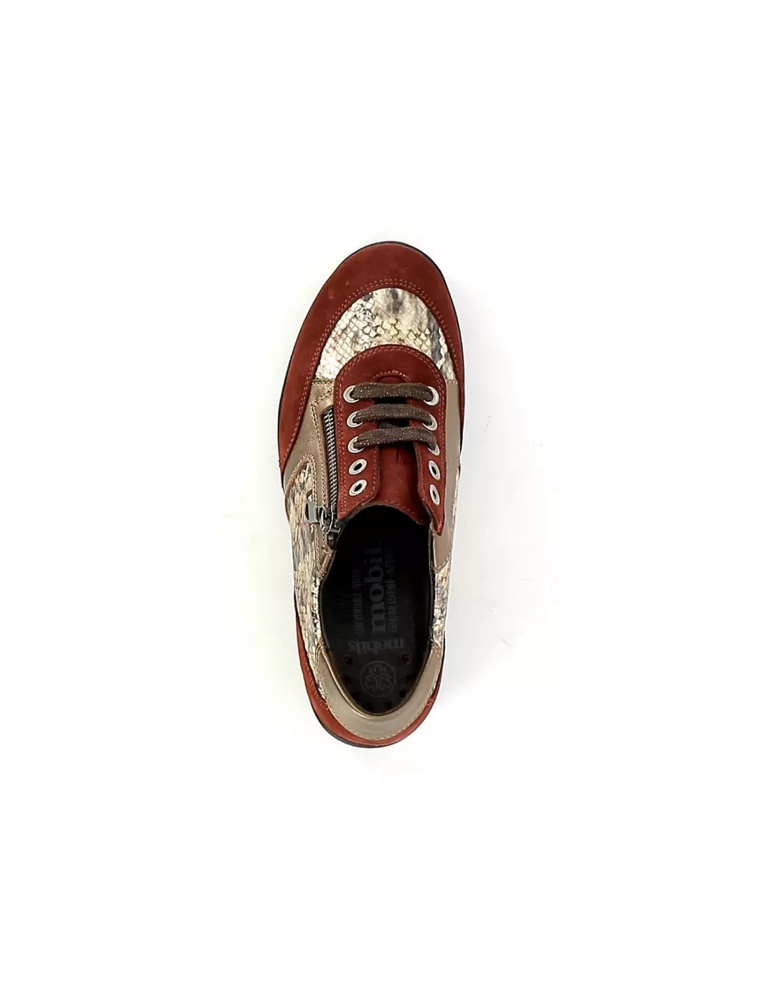 MEPHISTO PATRIZIA - Baskets Rouille