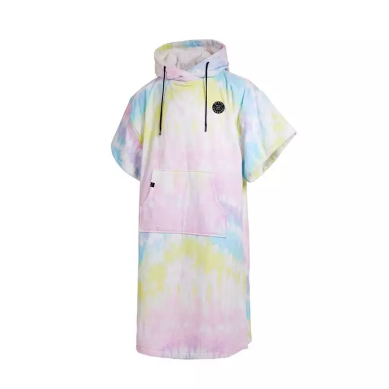 Poncho MYSTIC Velours AOP Rainbow