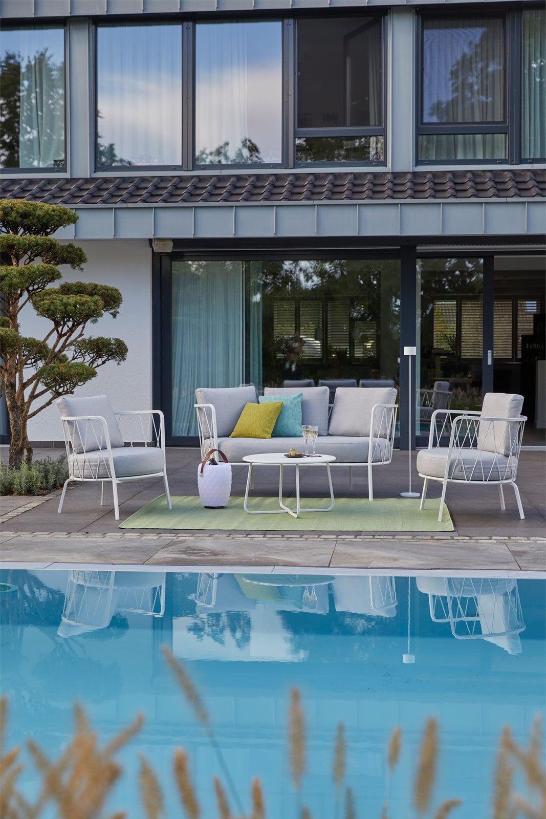 vermobil Outdoor Loungesofa DAISY LIVING 2-Sitzer
