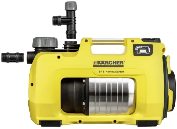 Kärcher BP 5 Home & Garden, 1000 W, 4,8 bar, 6000 l/t, Sort, Gul