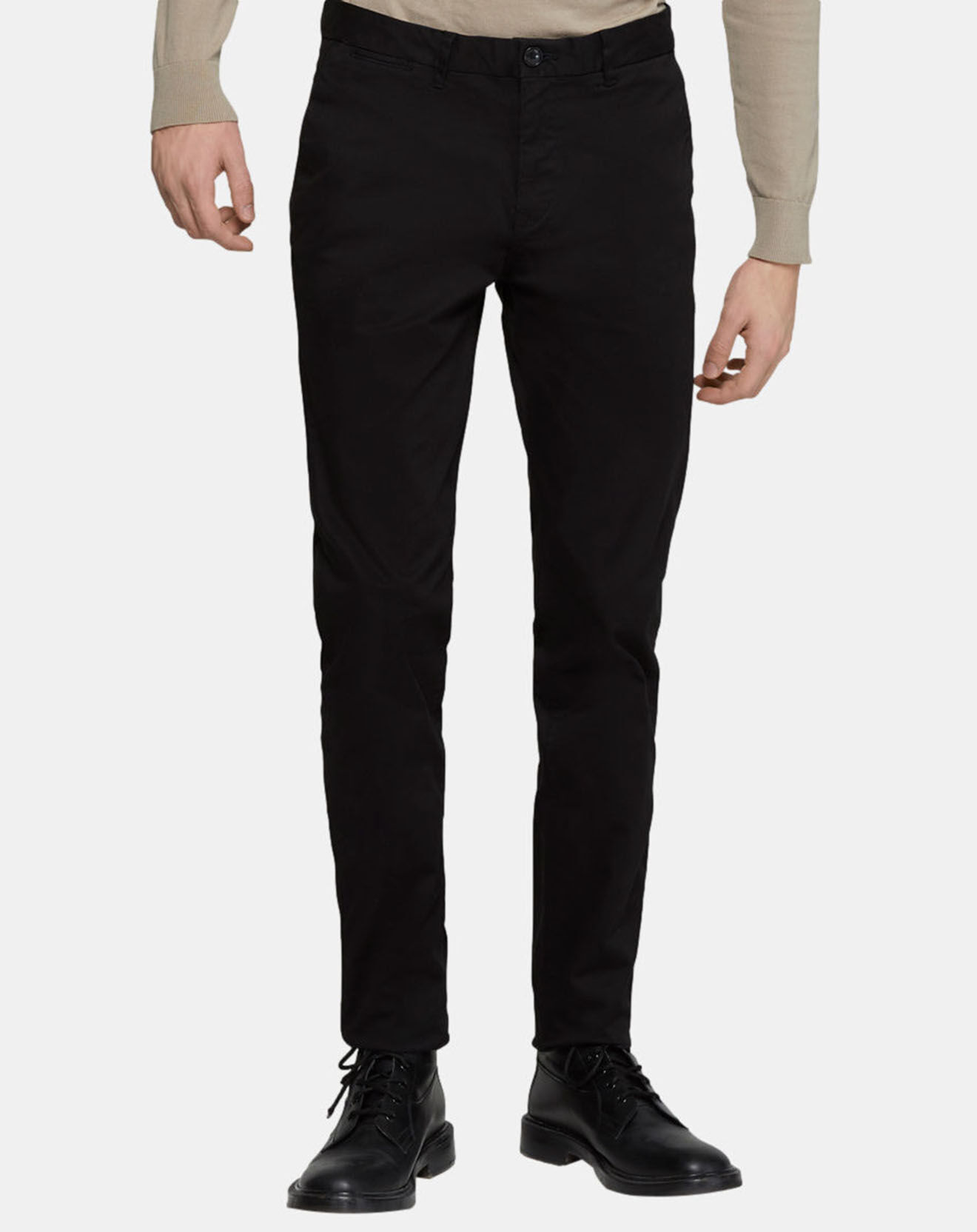 Scotch & Soda Pantalon chino Slim Fit Stuart uni stretch noir