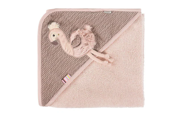 Fehn Kapuzenhandtuch »Flamingo«