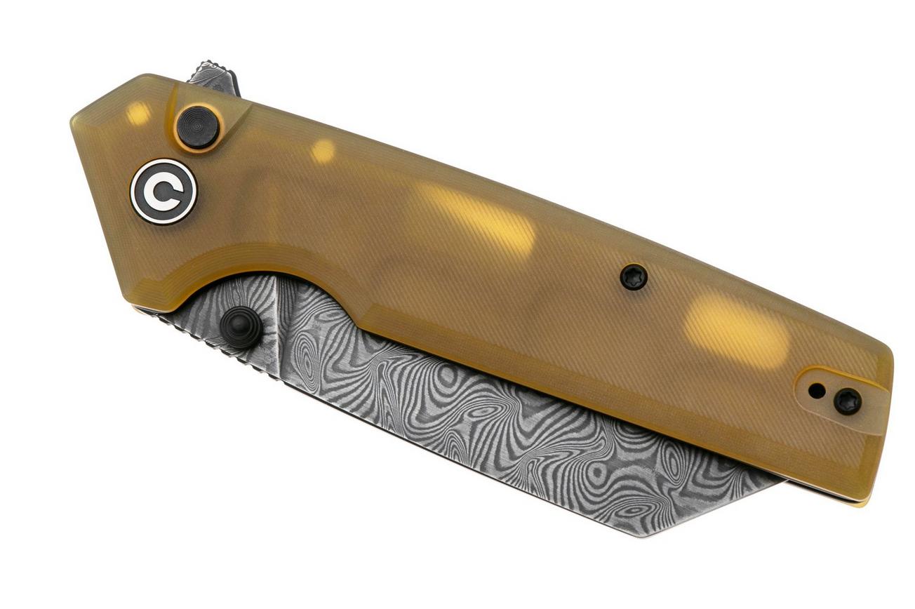 Civivi Amirite C23028-DS1 Damascus, Bead Blasted Ultem, zakmes