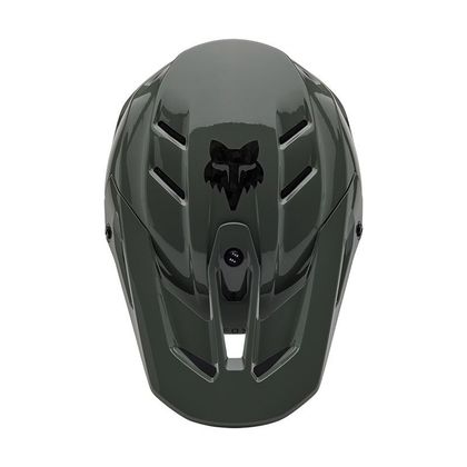 Casque cross Fox V3 RS CARBON SOLID 2025 - Noir