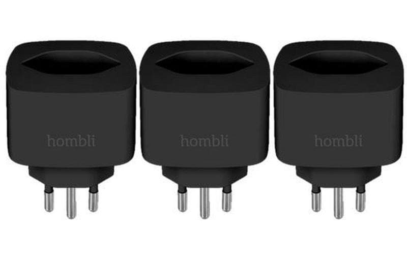 Smart Socket CH, Schwarz, 3er-SetBedienung über Ihr Smartphone