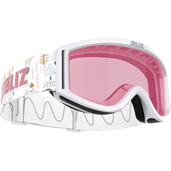 Masque de ski BLIZ PIXIE WHITE/PINK