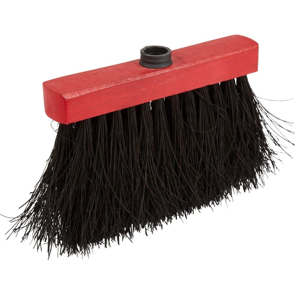 Tête de balai Piassava en bois rouge