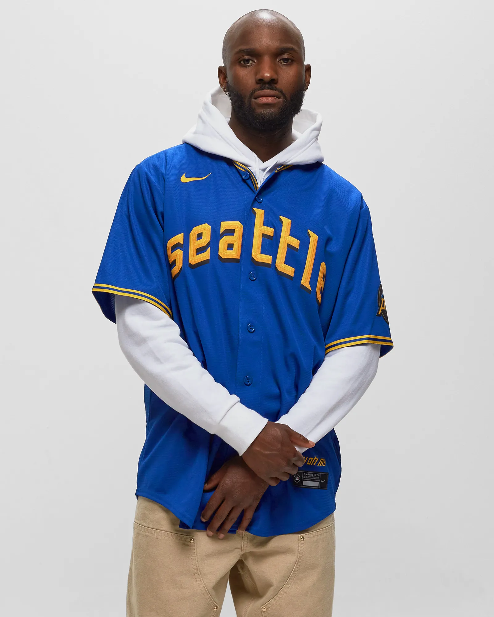 Camisa oficial Nike MLB Seattle Mariners Jersey City Connect