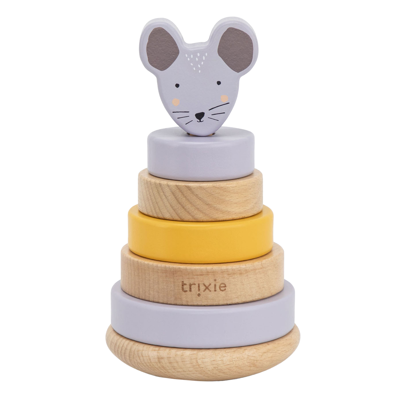 Trixie Houten Stapeltoren- Mrs. Mouse