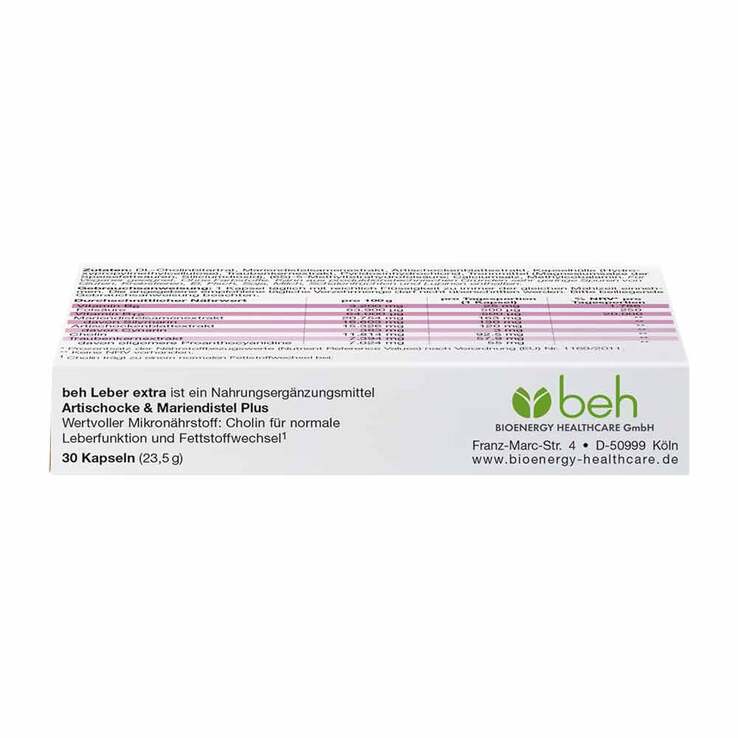Beh Leber extra Kapseln, 30 St